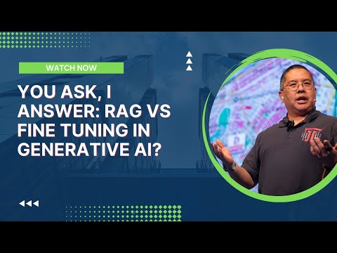 You Ask, I Answer: RAG vs Fine Tuning in Generative AI?