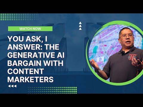 You Ask, I Answer: The Generative AI Bargain with Content Marketers