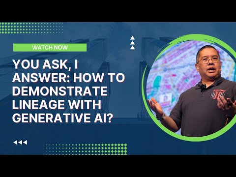 You Ask, I Answer: How to Demonstrate Lineage with Generative AI?