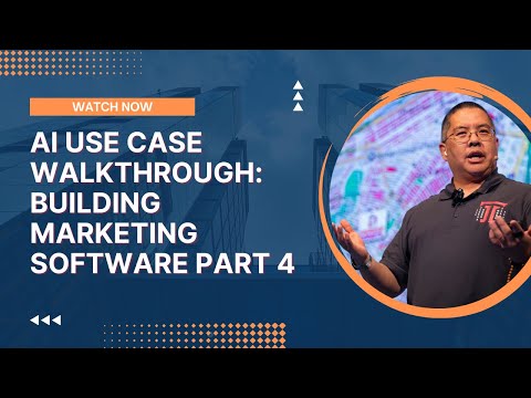 AI Use Case Walkthrough: Building Marketing Software Part 4