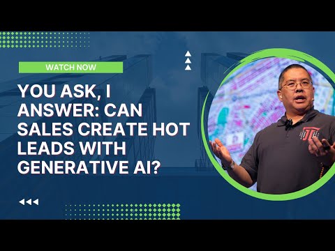 You Ask, I Answer: Can Sales Create Hot Leads with Generative AI?