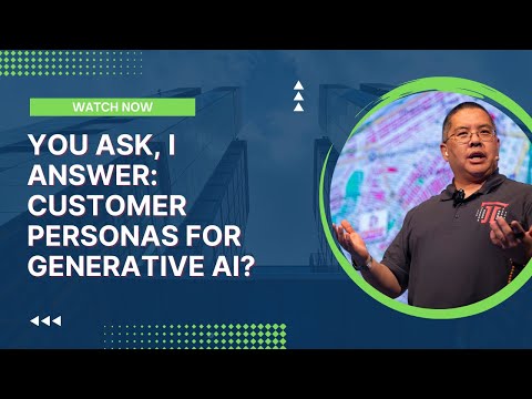 You Ask, I Answer: Customer Personas for Generative AI?