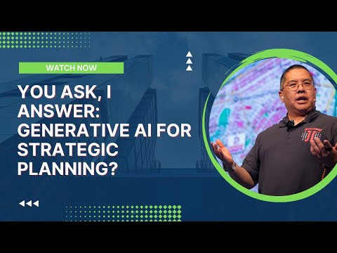 You Ask, I Answer: Generative AI for Strategic Planning?