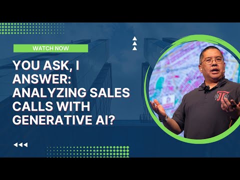 You Ask, I Answer: Analyzing Sales Calls with Generative AI?