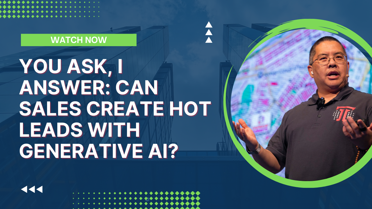 You Ask, I Answer: Can Sales Create Hot Leads with Generative AI?