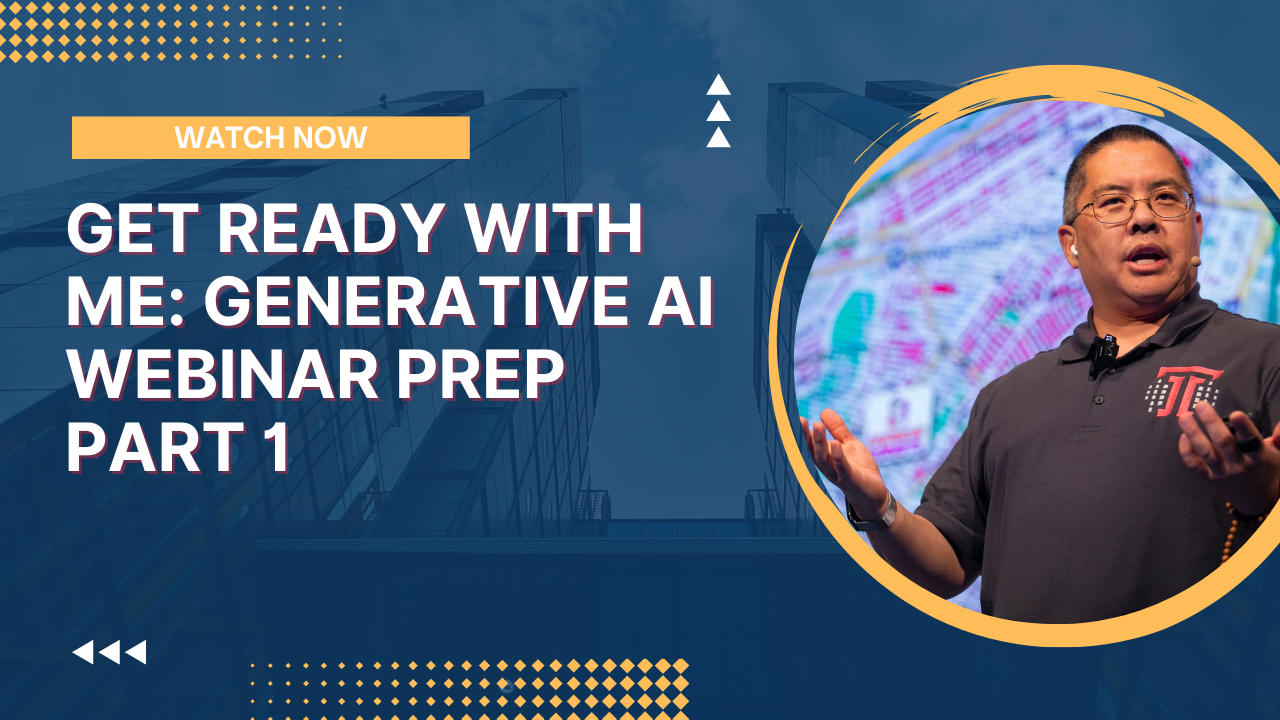 Get Ready With Me: Generative AI Webinar Prep, Part 1 of 5