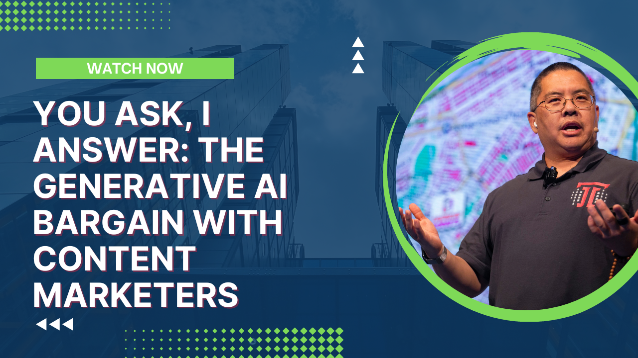 You Ask, I Answer: The Generative AI Bargain with Content Marketers