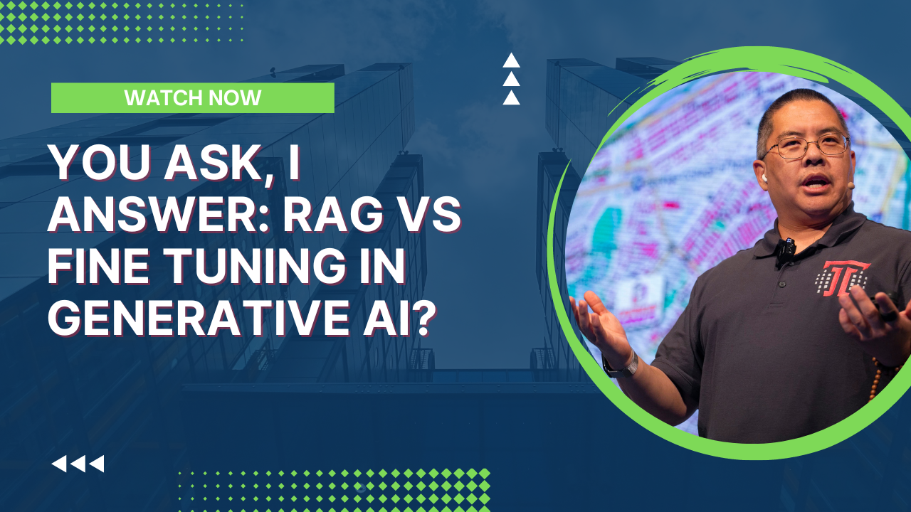 You Ask, I Answer: RAG vs Fine Tuning in Generative AI?