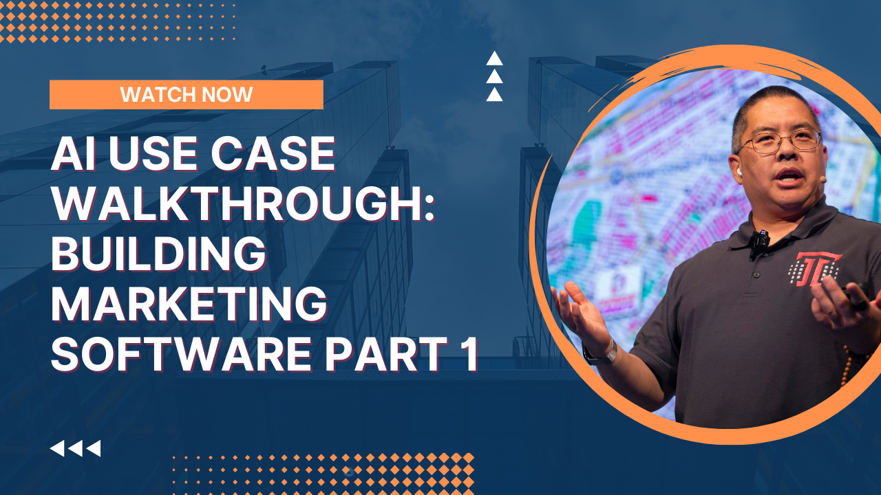 AI Use Case Walkthrough: Building Marketing Software Part 1: Requirements Gathering